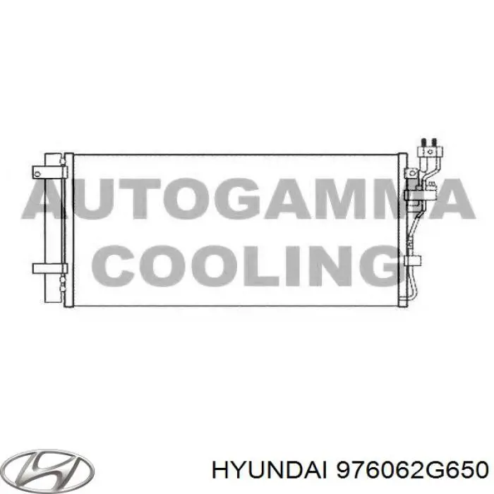 Do koszyka 976062G650 Hyundai/Kia Chłodnica klimatyzacji