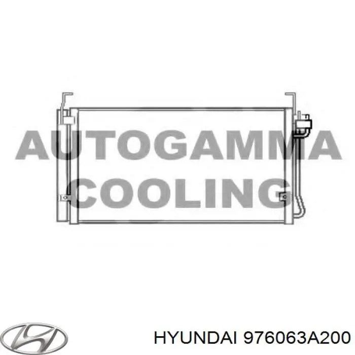 97606-3A200 Hyundai/Kia chłodnica klimatyzacji