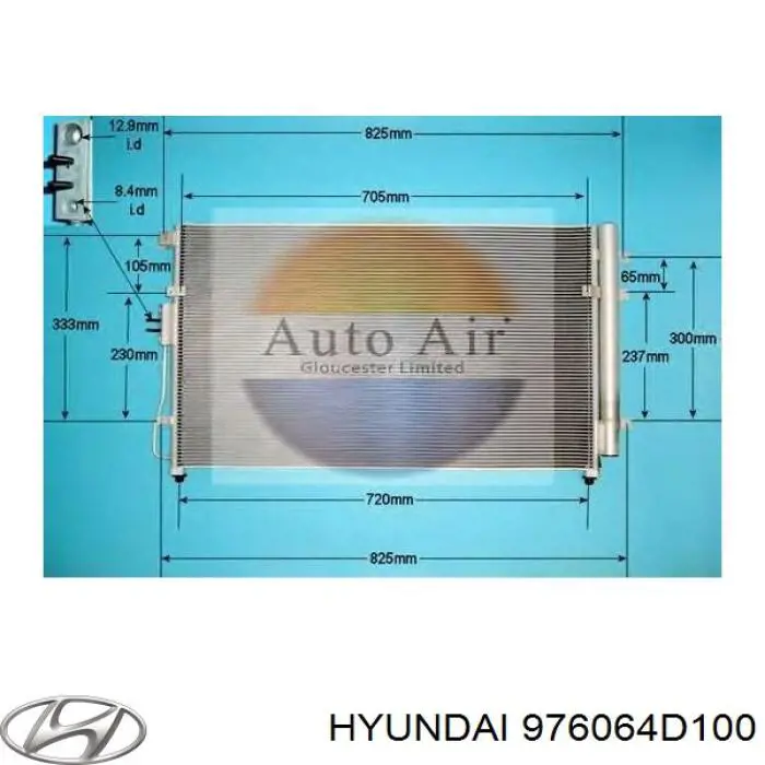 Do koszyka 976064D100 Hyundai/Kia Chłodnica klimatyzacji