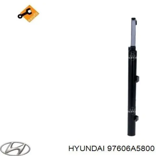 Chłodnica klimatyzacji Hyundai/Kia 97606A5800 cena, od 108,30 USD