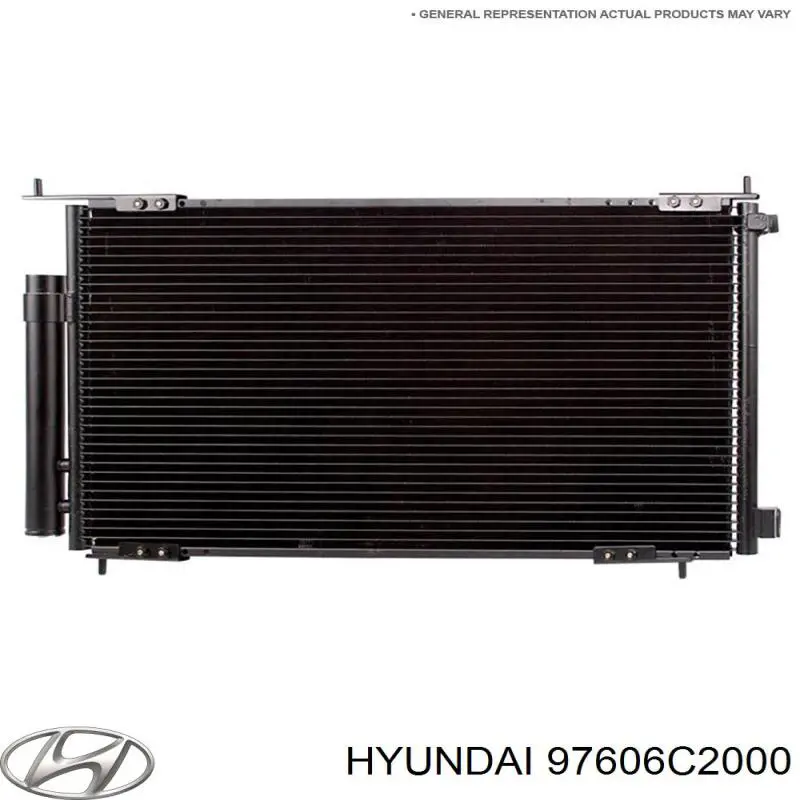 Chłodnica klimatyzacji Hyundai/Kia 97606C2000 cena, od 109,30 USD