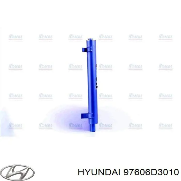Chłodnica klimatyzacji Hyundai/Kia 97606D3010 cena, od 112,20 USD