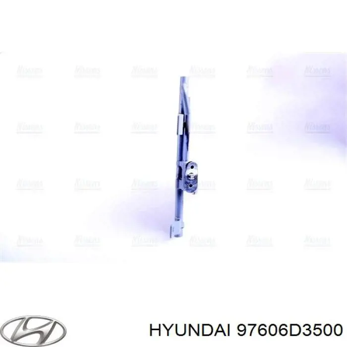 Chłodnica klimatyzacji Hyundai/Kia 97606D3500 cena, od 147,77 USD