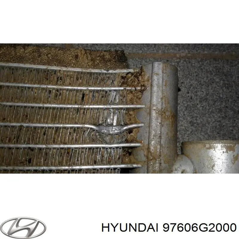 Chłodnica klimatyzacji Hyundai/Kia 97606G2000 cena, od 116,65 USD