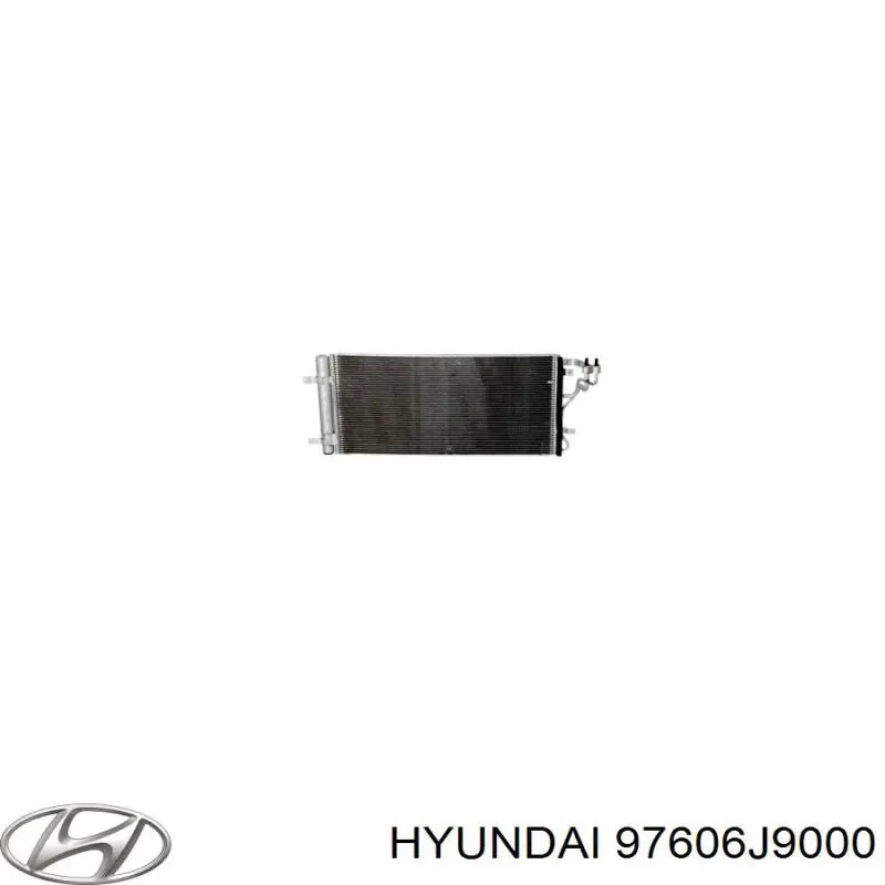 Chłodnica klimatyzacji Hyundai/Kia 97606J9000 cena, od 166,85 USD