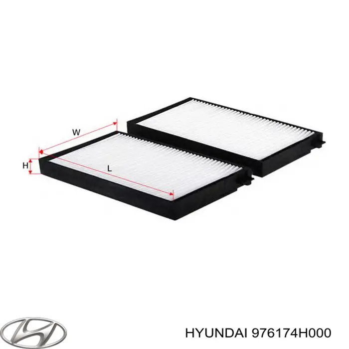 Filtr kabiny Hyundai/Kia 976174H000