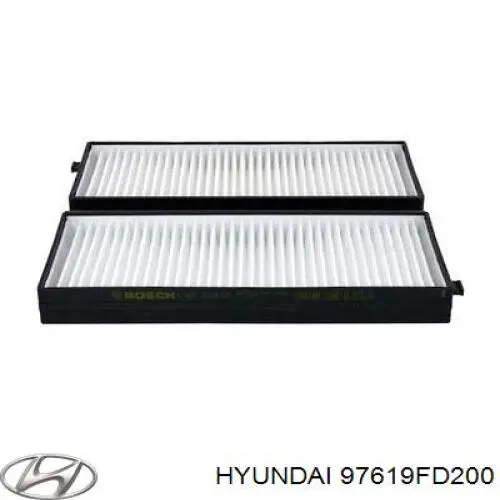 Do koszyka 97619FD200 Hyundai/Kia Filtr kabiny