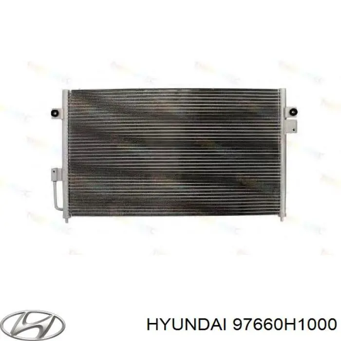 97660H1000 Hyundai/Kia Chłodnica klimatyzacji