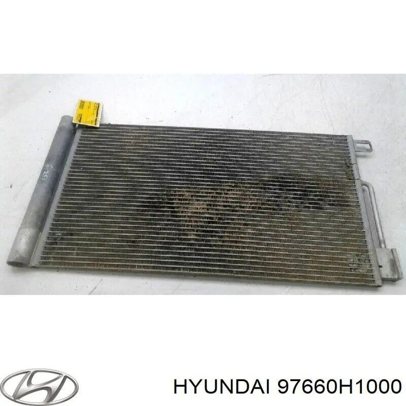 Do koszyka 97660H1000 Hyundai/Kia Chłodnica klimatyzacji