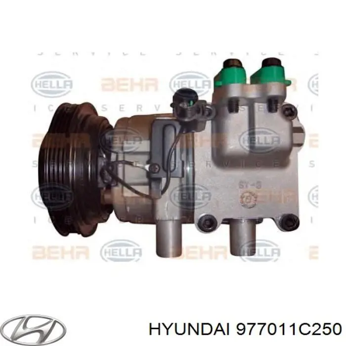 Sprężarka klimatyzacji Hyundai/Kia 977011C250 cena, od 387,33 USD