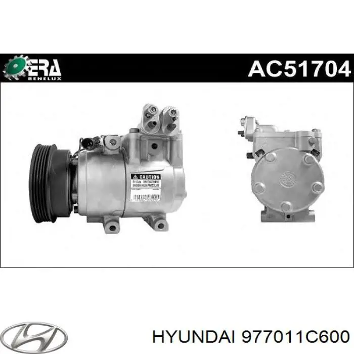 Sprężarka klimatyzacji Hyundai/Kia 977011C600 cena, od 148,06 USD