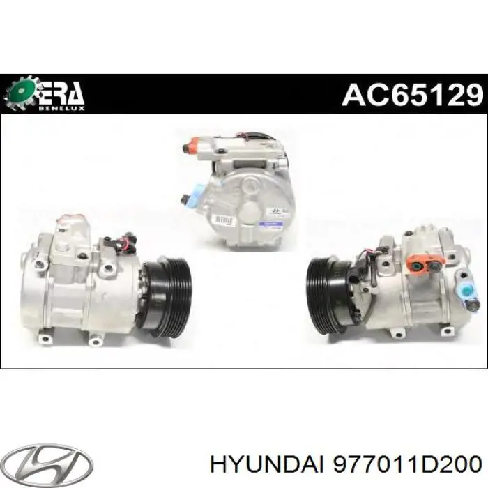 Sprężarka klimatyzacji 977011D200 Hyundai/Kia