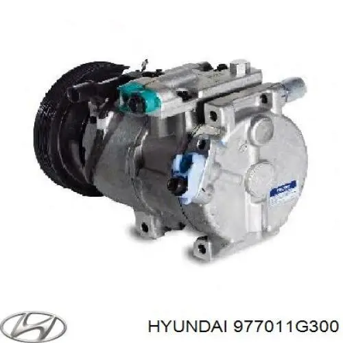 Sprężarka klimatyzacji Hyundai/Kia 977011G300 cena, od 122,58 USD