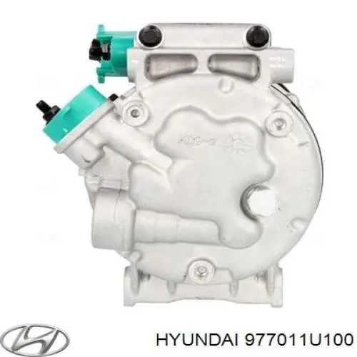 Sprężarka klimatyzacji Hyundai/Kia 977011U100 cena, od 342,36 USD