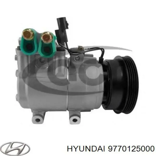 Sprężarka klimatyzacji Hyundai/Kia 9770125000 cena, od 114,07 USD
