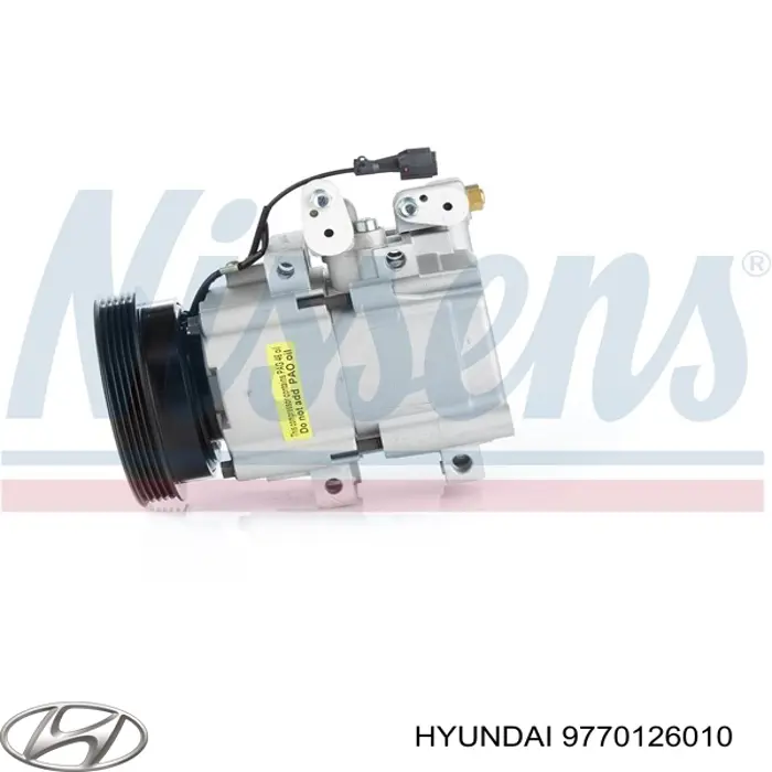 Sprężarka klimatyzacji Hyundai/Kia 9770126010 cena, od 211,12 USD