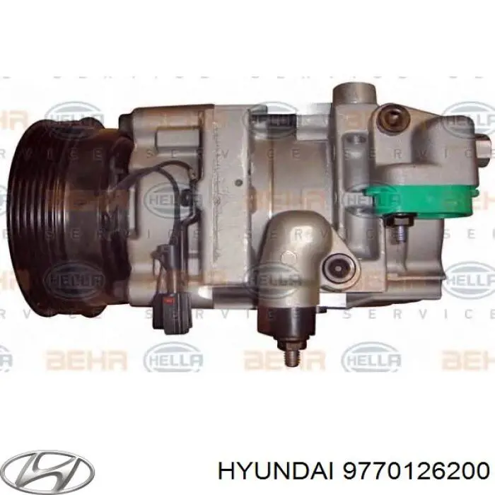 Do koszyka 9770126200 Hyundai/Kia Sprężarka klimatyzacji