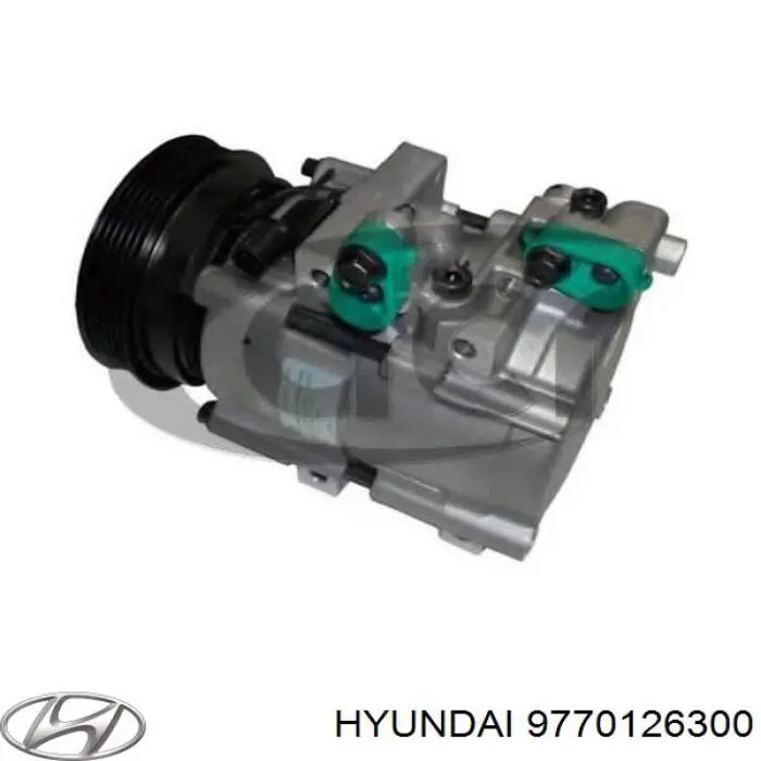 Sprężarka klimatyzacji Hyundai/Kia 9770126300 cena, od 134,64 USD