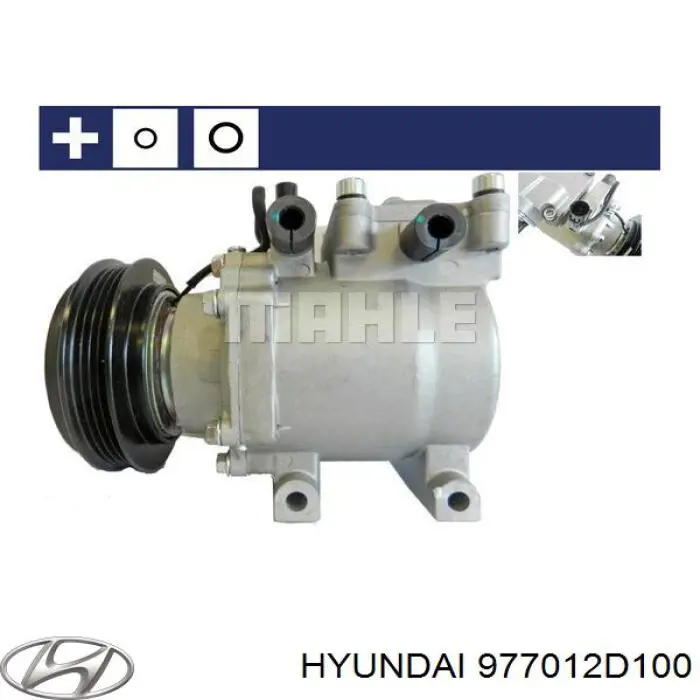 Do koszyka 977012D100 Hyundai/Kia Sprężarka klimatyzacji