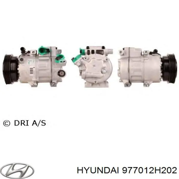Sprężarka klimatyzacji Hyundai/Kia 977012H202 cena, od 147,37 USD