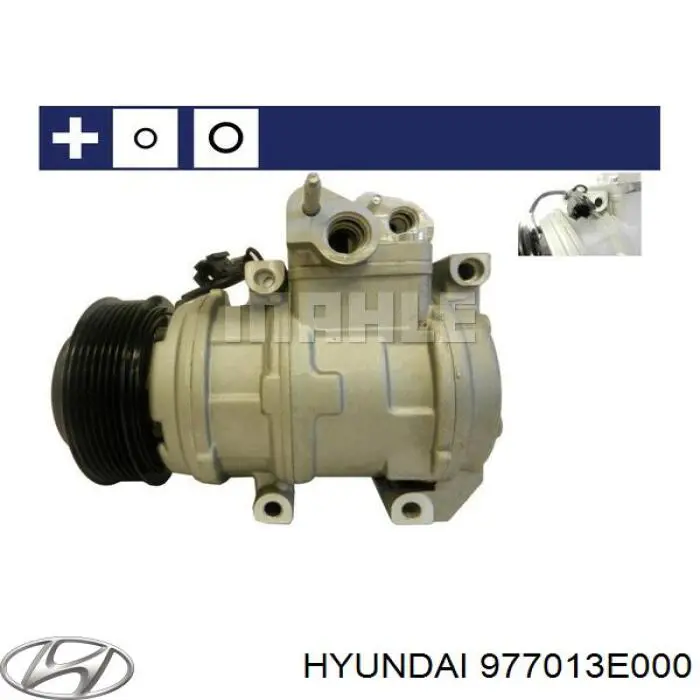 Do koszyka 977013E000 Hyundai/Kia Sprężarka klimatyzacji