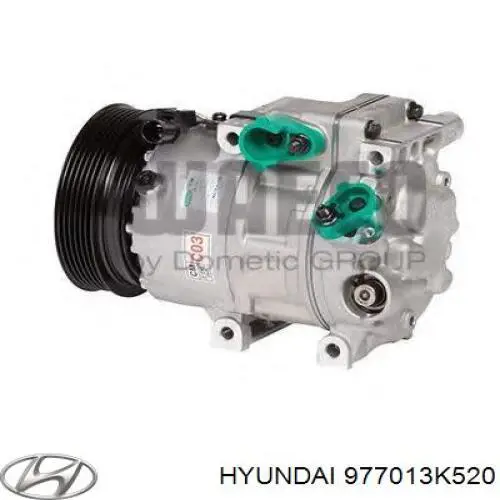 Do koszyka 977013K520 Hyundai/Kia Sprężarka klimatyzacji