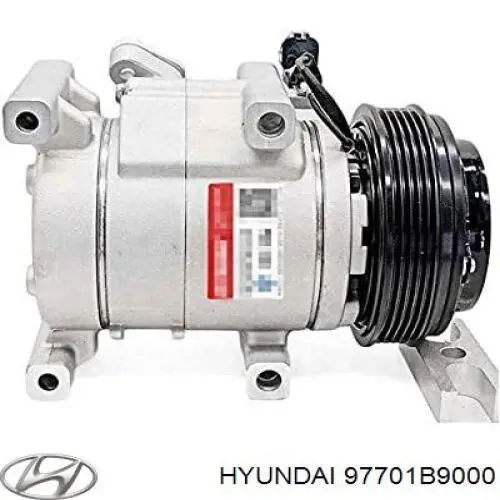 Sprężarka klimatyzacji Hyundai/Kia 97701B9000 cena, od 268,96 USD