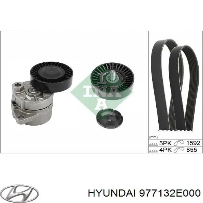 Pas napędowy mechanizmów Hyundai/Kia 977132E000 cena, od 8,33 USD