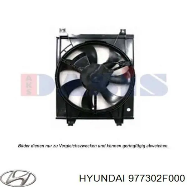 Dyfuzor chłodnicy klimatyzacji, w komplecie z wirnikiem i silnikiem Hyundai/Kia 977302F000 cena, od 59,53 USD