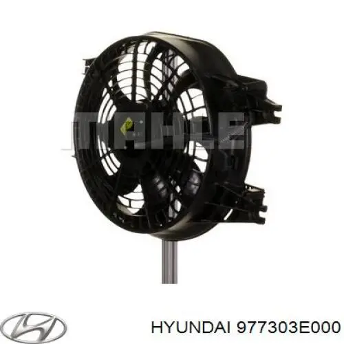 977303E000 Hyundai/Kia Dyfuzor chłodnicy klimatyzacji, w komplecie z wirnikiem i silnikiem