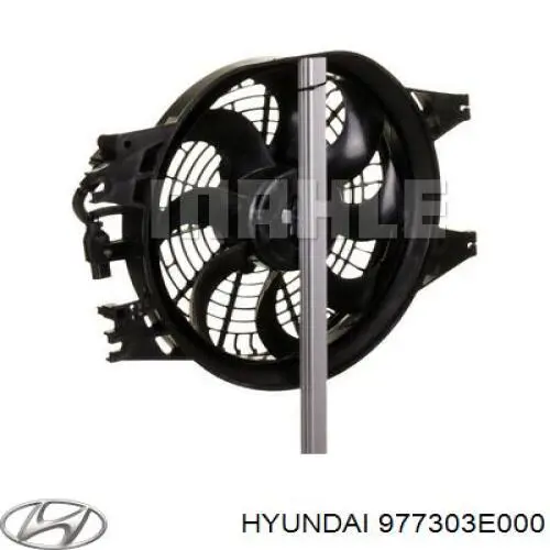 Dyfuzor chłodnicy klimatyzacji, w komplecie z wirnikiem i silnikiem Hyundai/Kia 977303E000 cena, od 102,15 USD