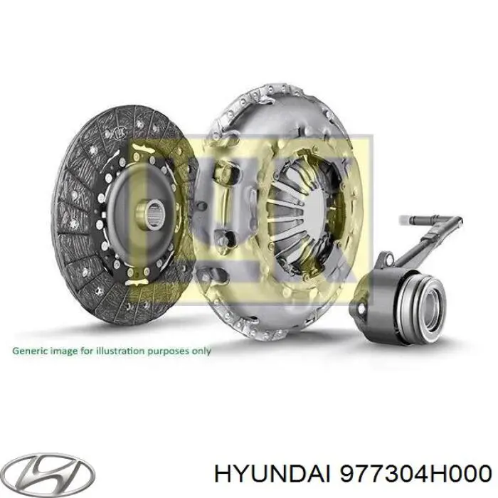 977304H000 Hyundai/Kia Wentylator elektryczny klimatyzacji kompletny (silnik+wirnik)