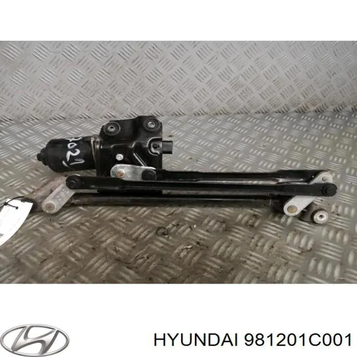 Do koszyka Mechanizm wycieraczek Hyundai Getz  
