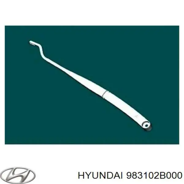 Ramię wycieraczki szyby przedniej Hyundai/Kia 983102B000 cena, od 37,46 USD