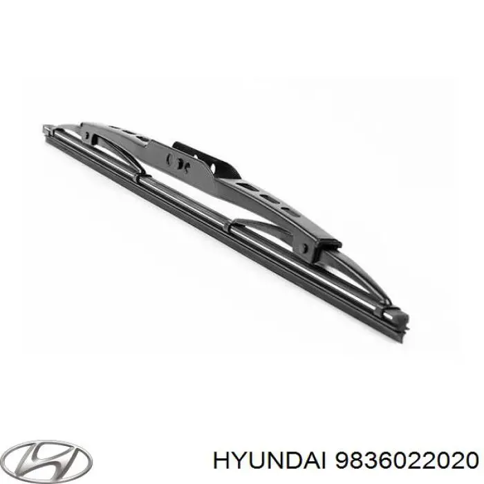 Do koszyka 9836022020 Hyundai/Kia Pióro wycieraczki szyby przedniej pasażera
