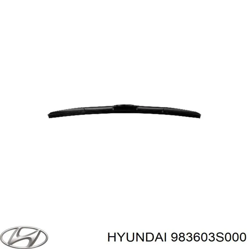 Pióro wycieraczki szyby przedniej pasażera Hyundai/Kia 983603S000 cena, od 10,07 USD