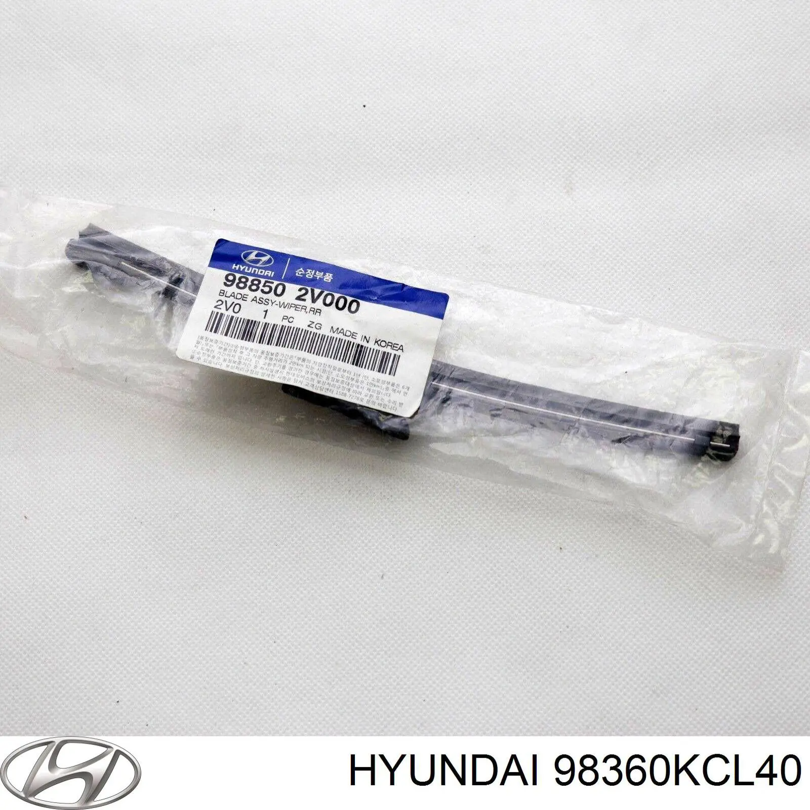 Pióro wycieraczki szyby przedniej pasażera Hyundai/Kia 98360KCL40 cena, od 14,79 USD