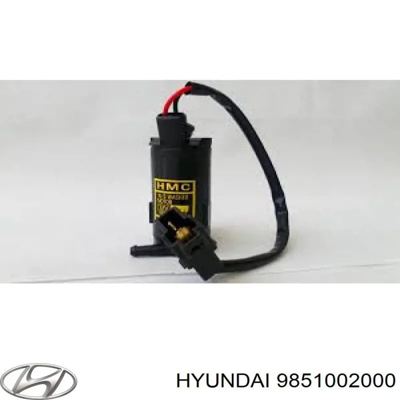 9851002000 Hyundai/Kia Pompka spryskiwacza szyby przedniej