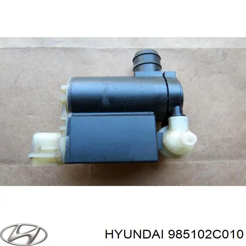 Do koszyka 985102C010 Hyundai/Kia Pompka spryskiwacza szyby przedniej