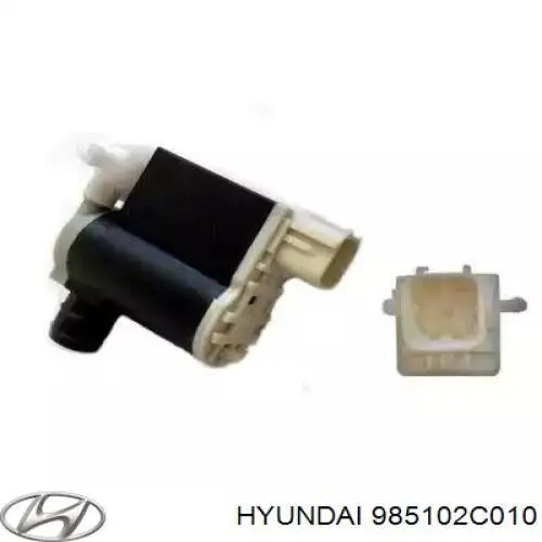 Do koszyka 985102C010 Hyundai/Kia Pompka spryskiwacza szyby przedniej