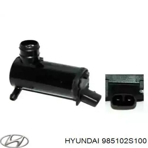 985102S100 Hyundai/Kia Pompka spryskiwacza szyby tylnej