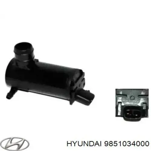 9851034000 Hyundai/Kia Pompka spryskiwacza szyby przedniej