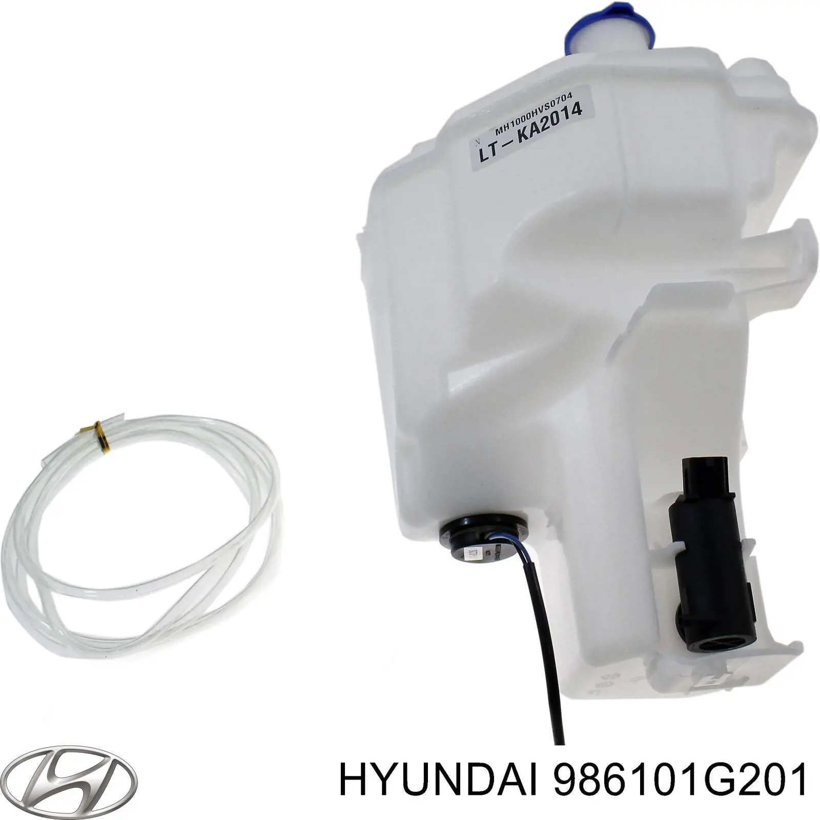 Do koszyka Zbiorniczek spryskiwacza szyb KIA Rio II JB