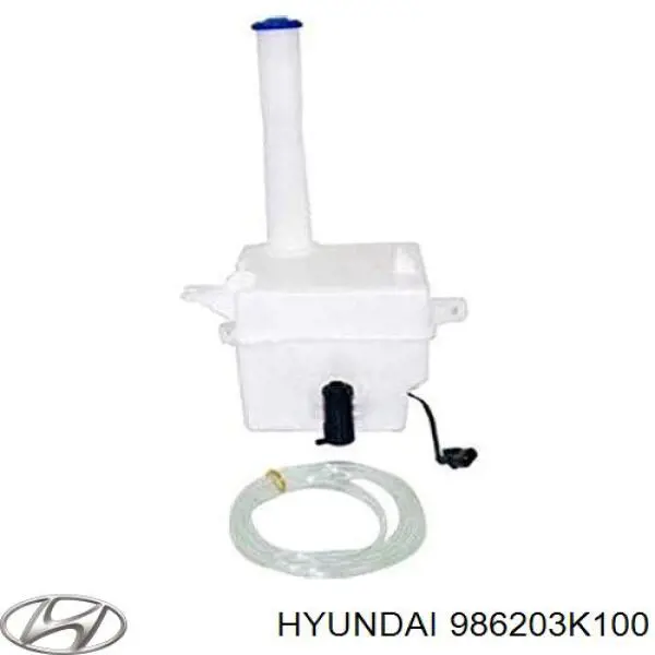 Zbiorniczek spryskiwacza szyb Hyundai Sonata V sedana (NF) (2007 - 2010) cena, od 48,63 USD