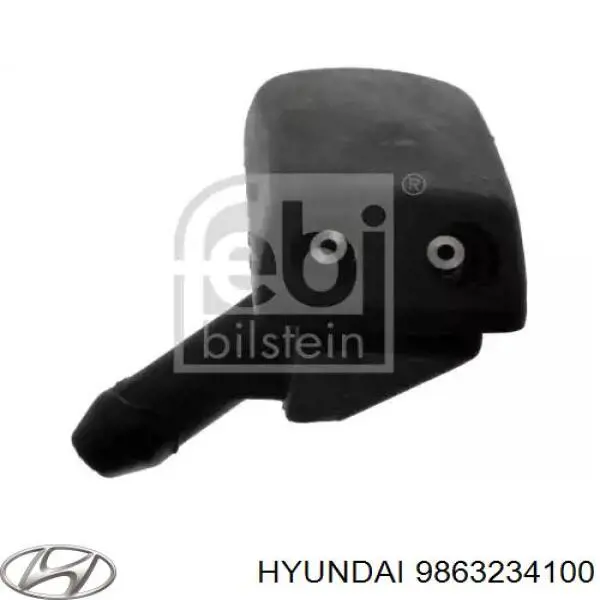 Dysza spryskiwacza szyby przedniej Hyundai Sonata IV sedana (EU4) (2001 - 2005) cena, od  