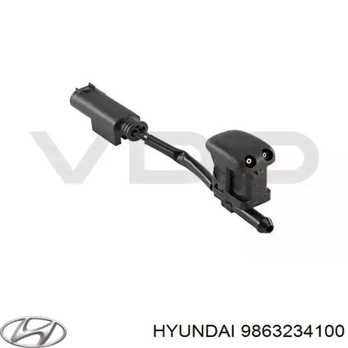 Dysza spryskiwacza szyby przedniej Hyundai Sonata IV