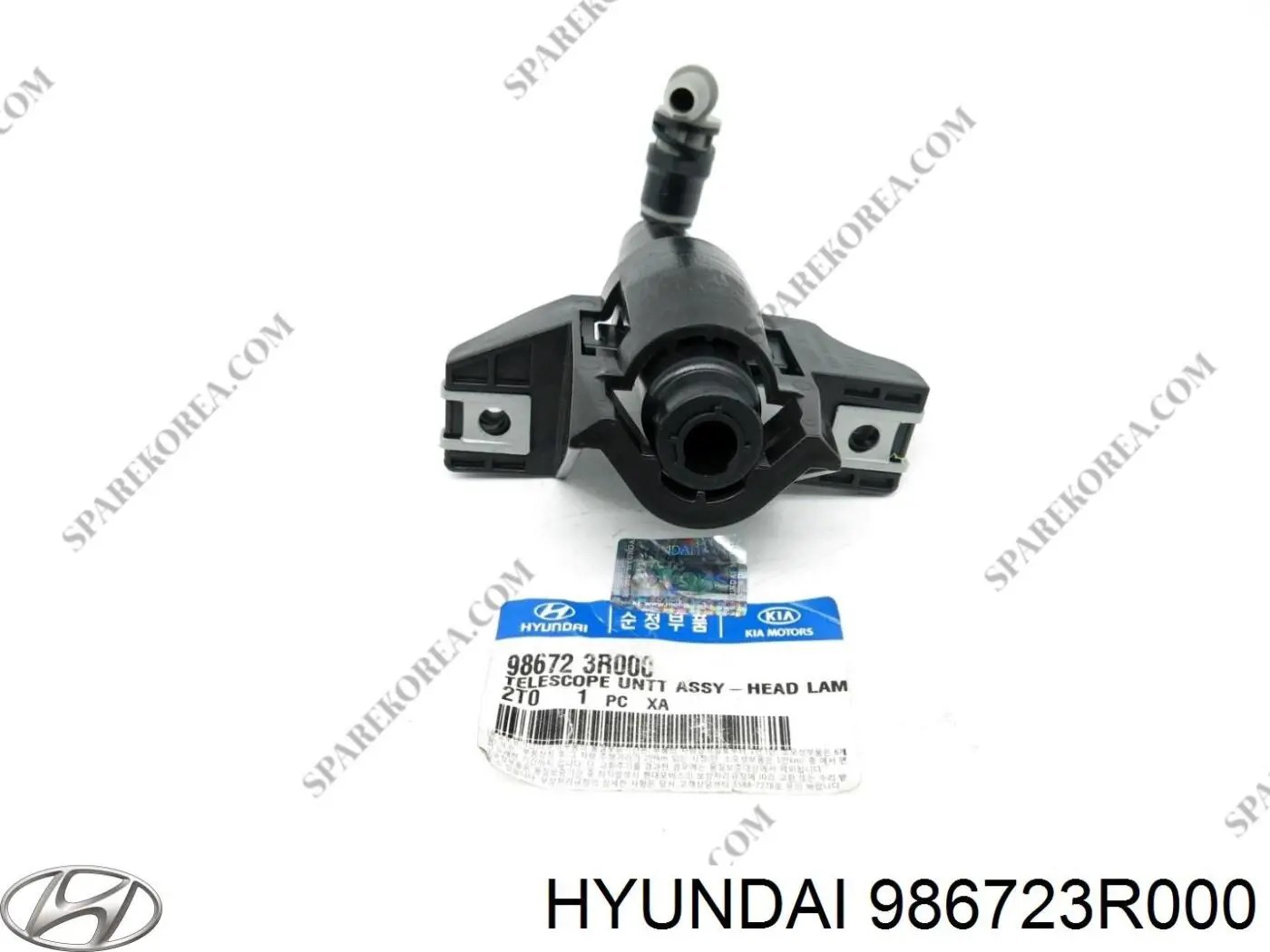 Do koszyka 986723R000 Hyundai/Kia Dysza teleskopowa spryskiwacza reflektorów