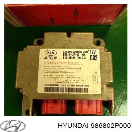 Do koszyka 986802P000 Hyundai/Kia Nakładka dyszy spryskiwacza reflektora przedniego