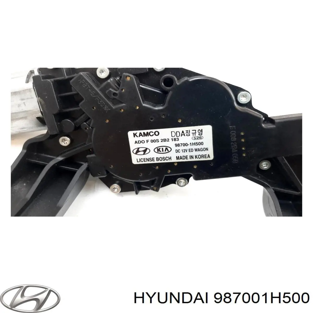 Do koszyka 987001H500 Hyundai/Kia Silniczek wycieraczki tylnej szyby