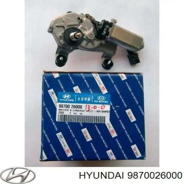 Silniczek wycieraczki tylnej szyby Hyundai Santa Fe I SUV (SM) (2000 - 2006) cena, od 91,94 USD